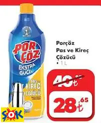 PORÇÖZ PAS VE KİREÇ ÇÖZÜCÜ 1 L